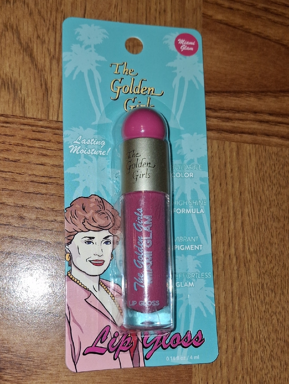 The Golden Girls Blanche Miami Glam Pink Lip Gloss